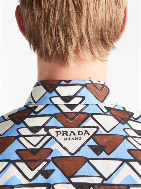 camicia man prada